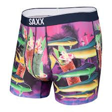 Saxx Volt - Purple Dorado Partay - Size Small