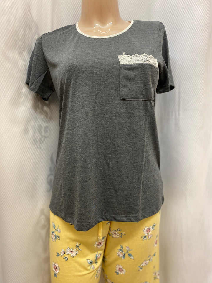 Claudel Jersey PJ Set
