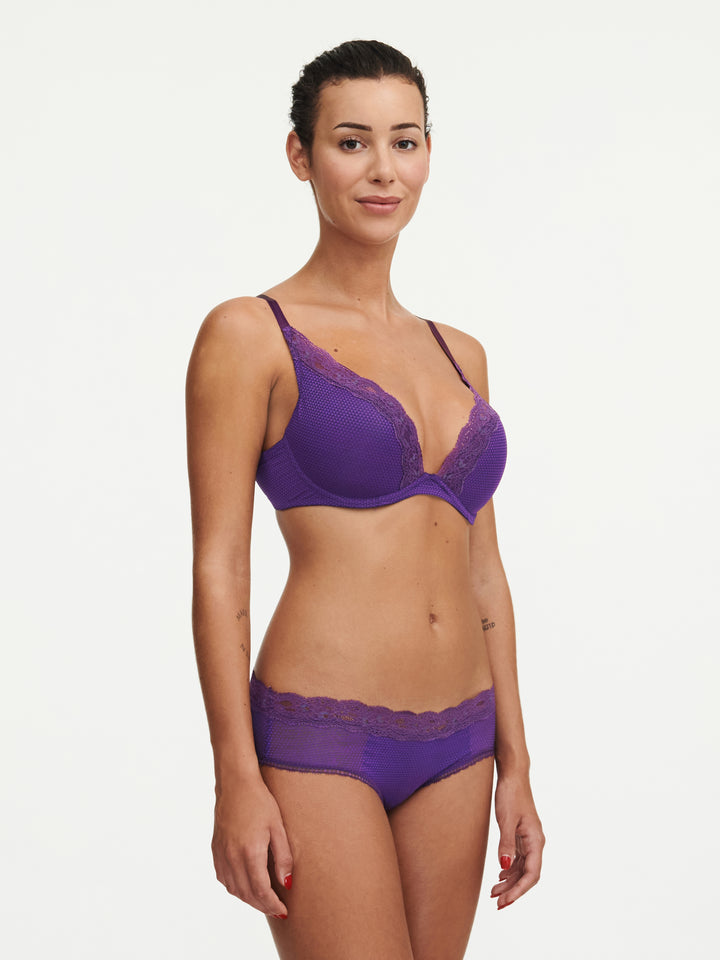 Passionata Brooklyn Plunge Bra - Pansy