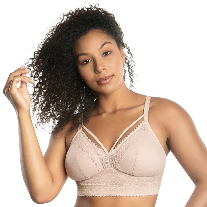 Mia Dot Bralette - Cameo Rose