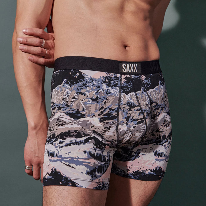 Saxx Ultra Super Soft Boxer Brief - Alpine Crest - Multi