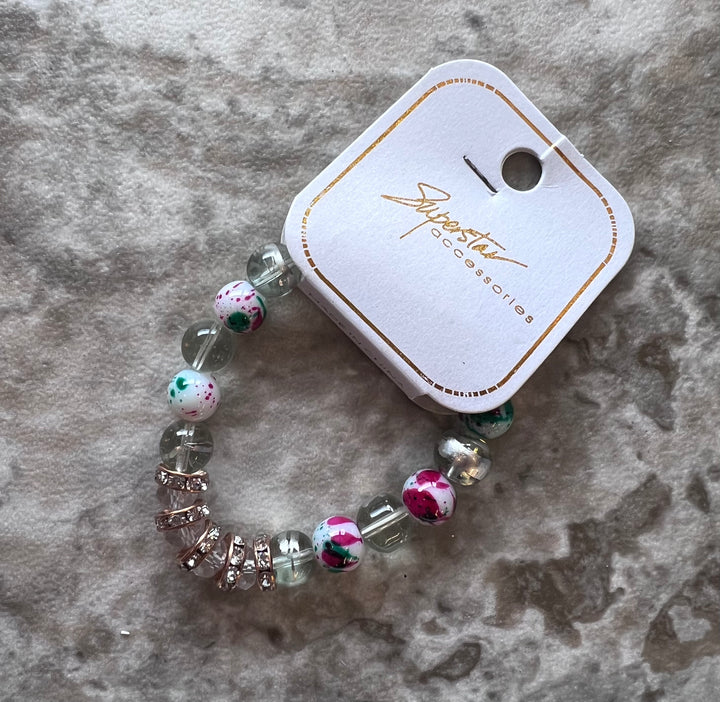 Multi Bead Stretch Bracelet