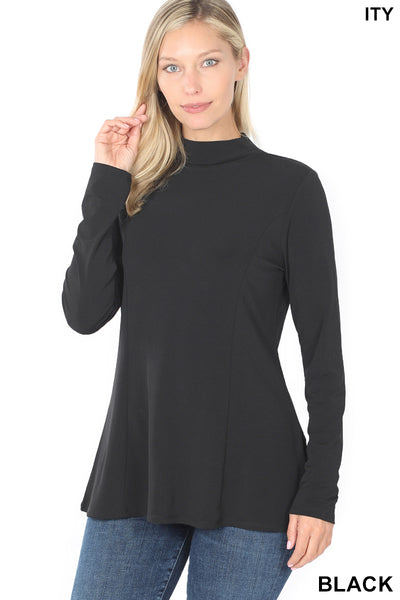Mock Neck Top