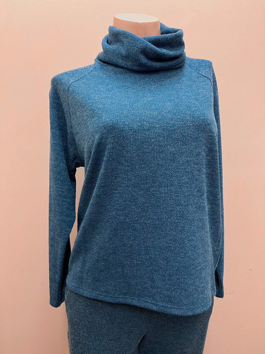 Soft Works Cowl Neck Sweater - Size Large