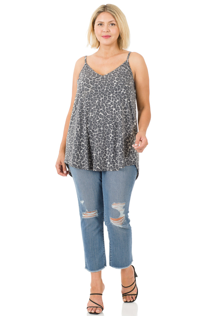 Leopard Front & Back Reversible Cami