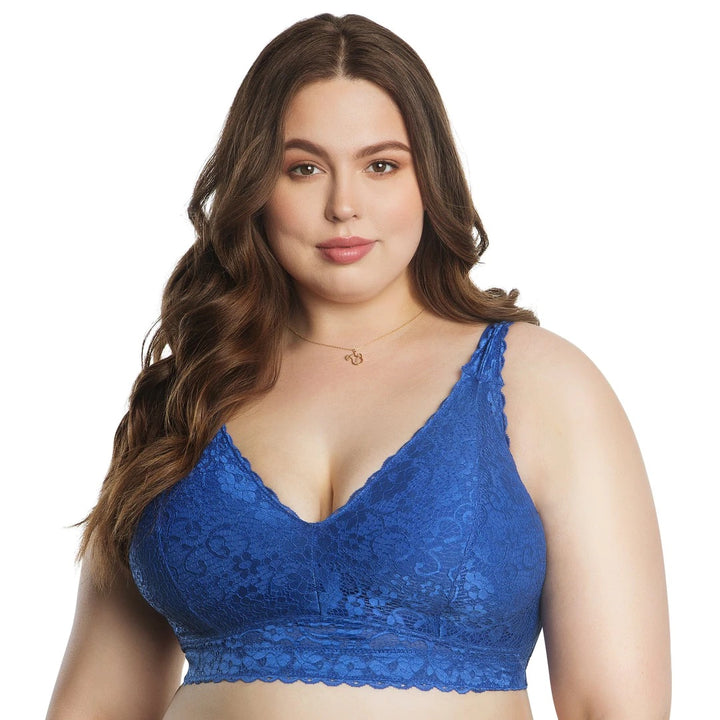 Adriana Lace Bralette - Sapphire