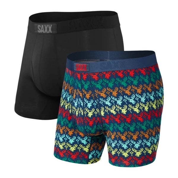 🇨🇦 Saxx Ultra 2 Pack - Rudolph - Size Small