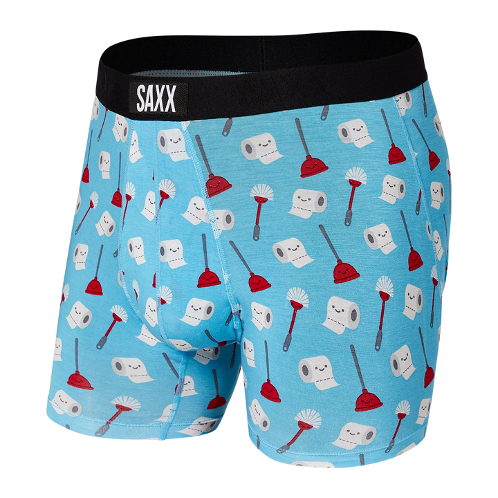 Saxx Vibe Boxer - Blue Love What You DO