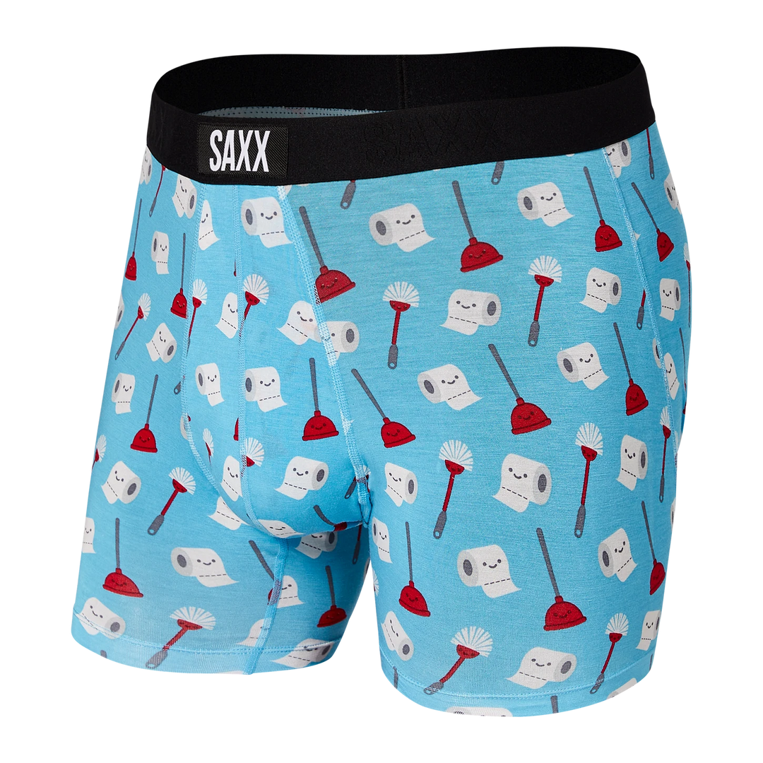 🇨🇦 Saxx Vibe Boxer - Blue Love What You DO