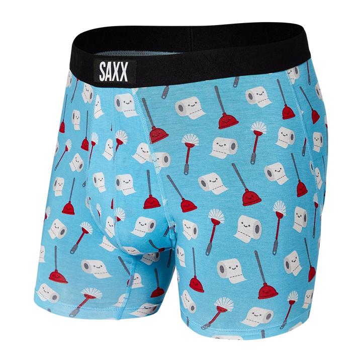 🇨🇦 Saxx Vibe Boxer - Blue Love What You DO