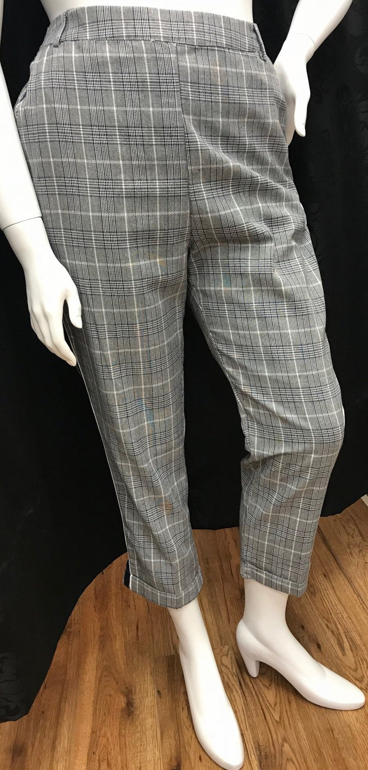 Glen Check Trousers