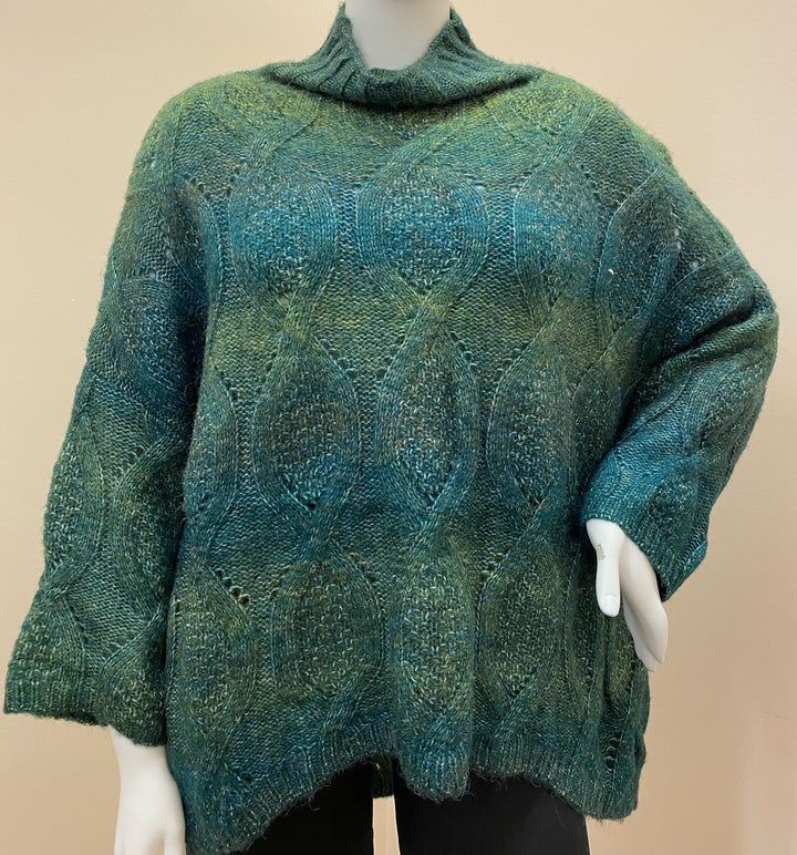 Oversized Turtle Neck Sweater