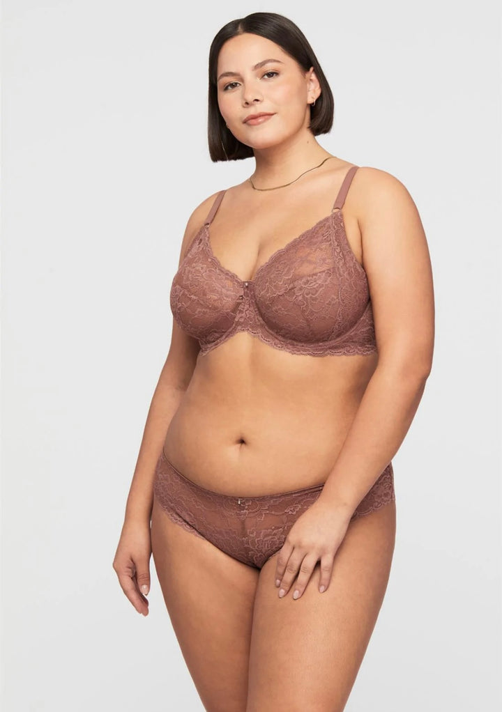 Montelle Muse Underwire Bra - Pecan