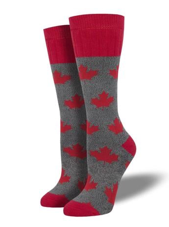 Ladies Outlands Canadian Maple Socks