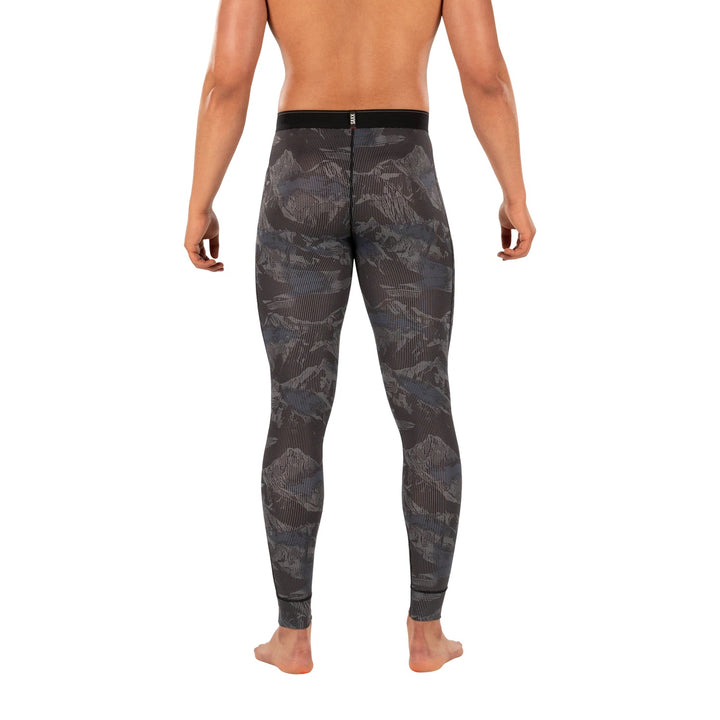 🇨🇦 Saxx Quest Tights - Navy Mountainscape