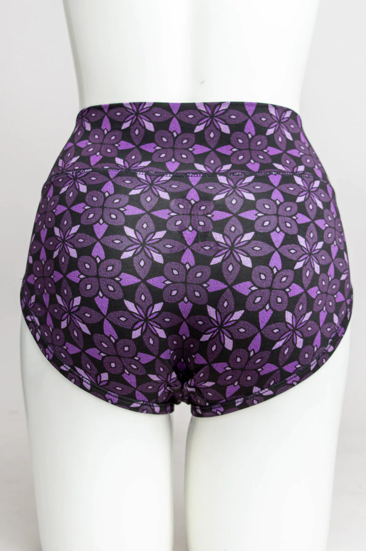 Blue Sky La Gaunche Bamboo Brief - Geo Flower - Size Small