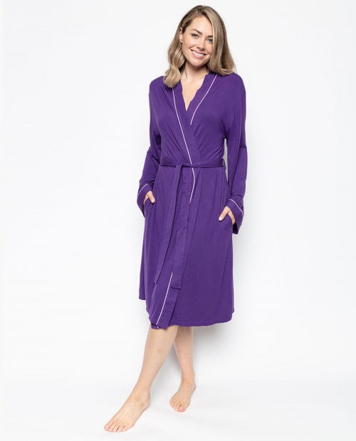 Tilly Jersey Short Dressing Gown - Size 3 X