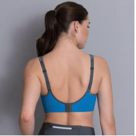 Air Control Sports Bra - DeltaPad - Atlantic / Anthracite