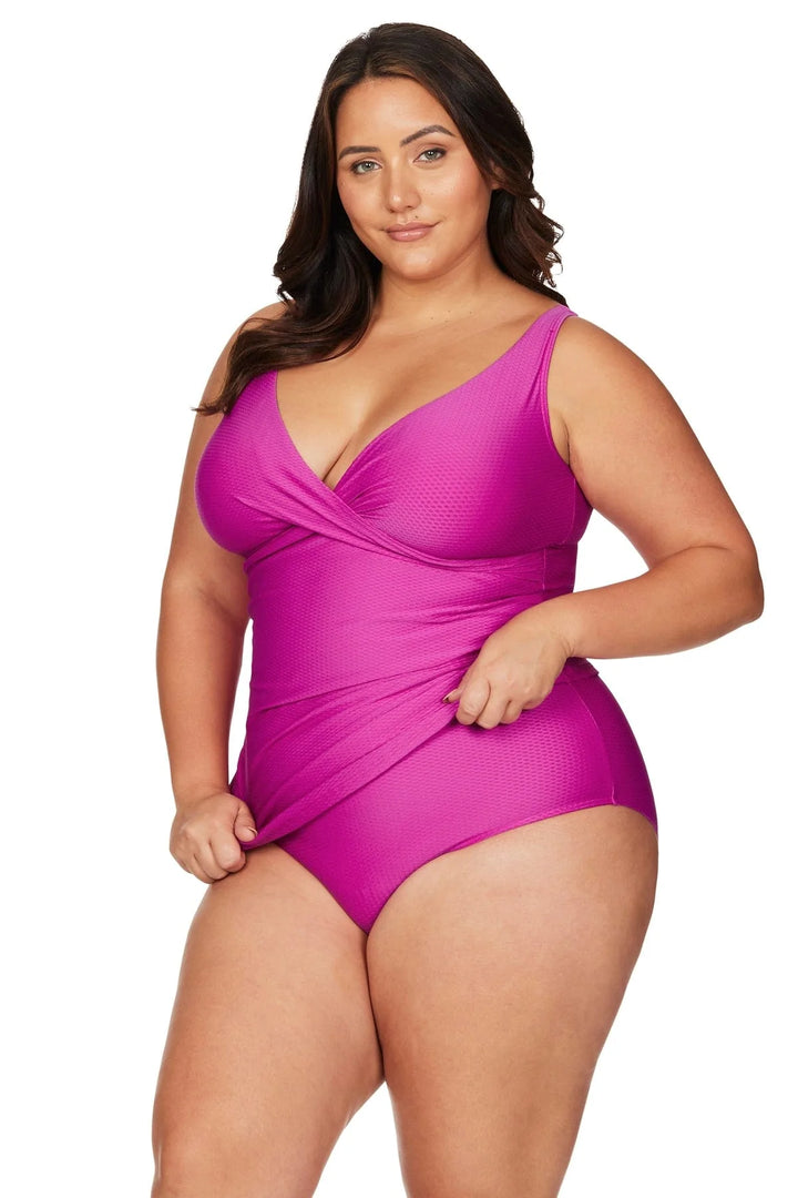 Serenade Pink Delacroix Tankini Top
