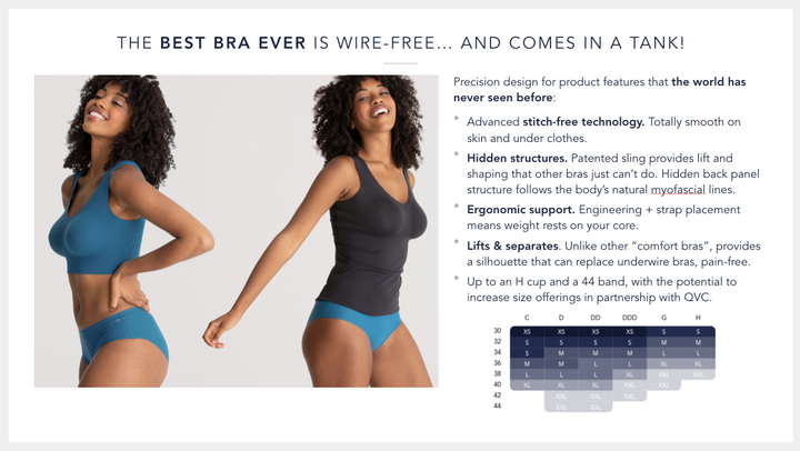 Defy Bra Tank - Size X-Small