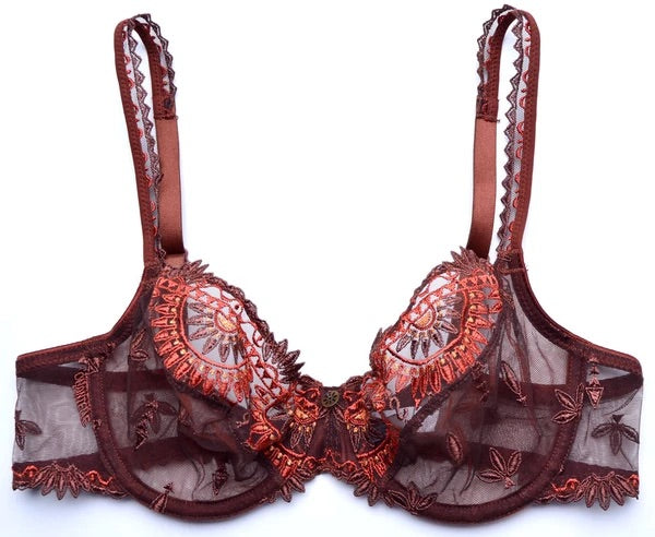 Africa Unlined Mesh Underwire Bra