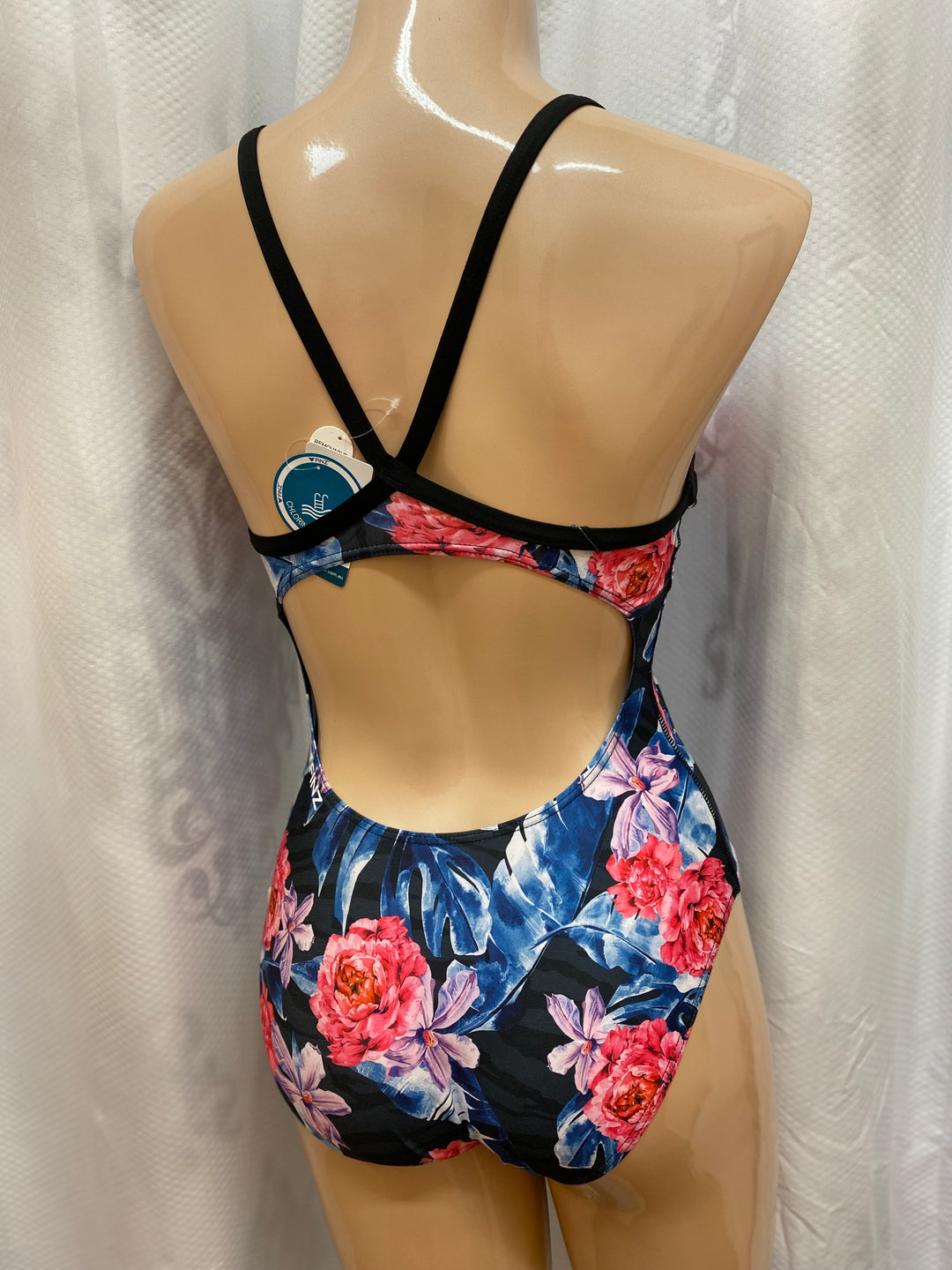 Finz Tri-Back Printed Swimsuit