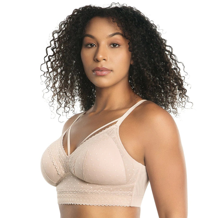 Mia Dot Bralette - Cameo Rose