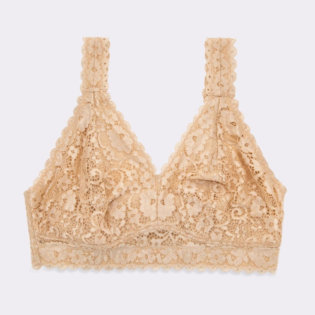 Adriana Lace Bralette - Bare