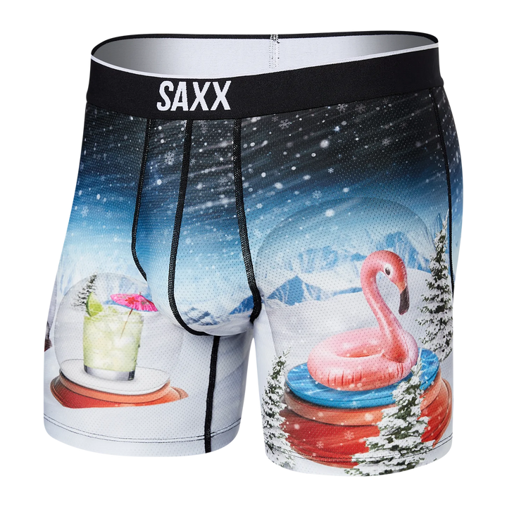 Saxx Volt Breath Mesh Boxer Brief - Snowed In