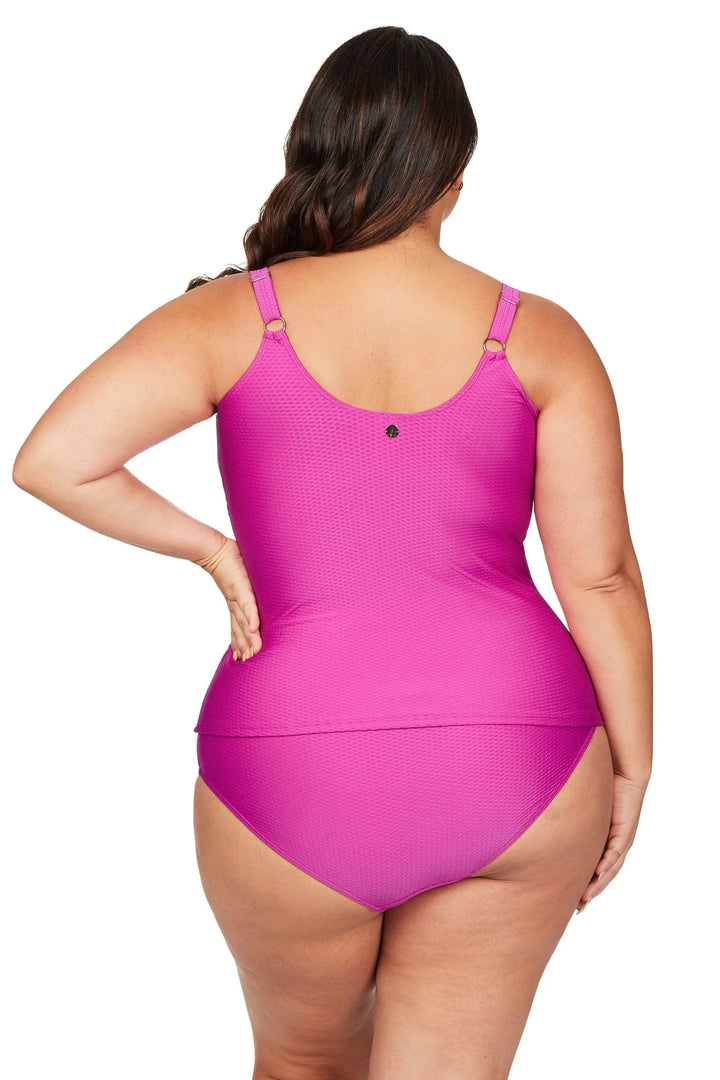 Serenade Pink Delacroix Tankini Top