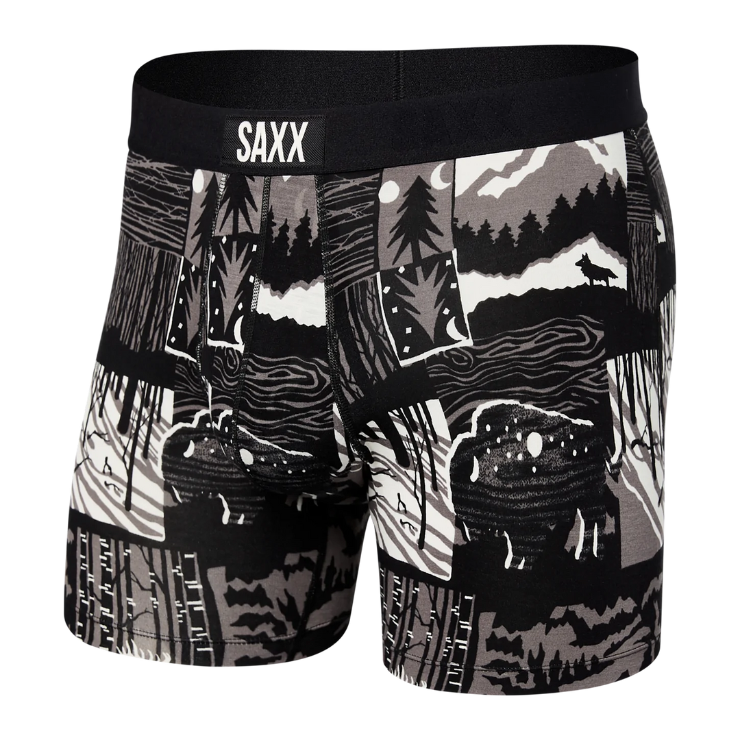 Saxx Vibe Super Soft Boxer Brief - Winter Shadows