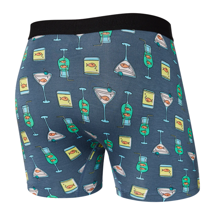 🇨🇦 Saxx Ultra Super Soft Boxer Brief - Nautical Nightcap