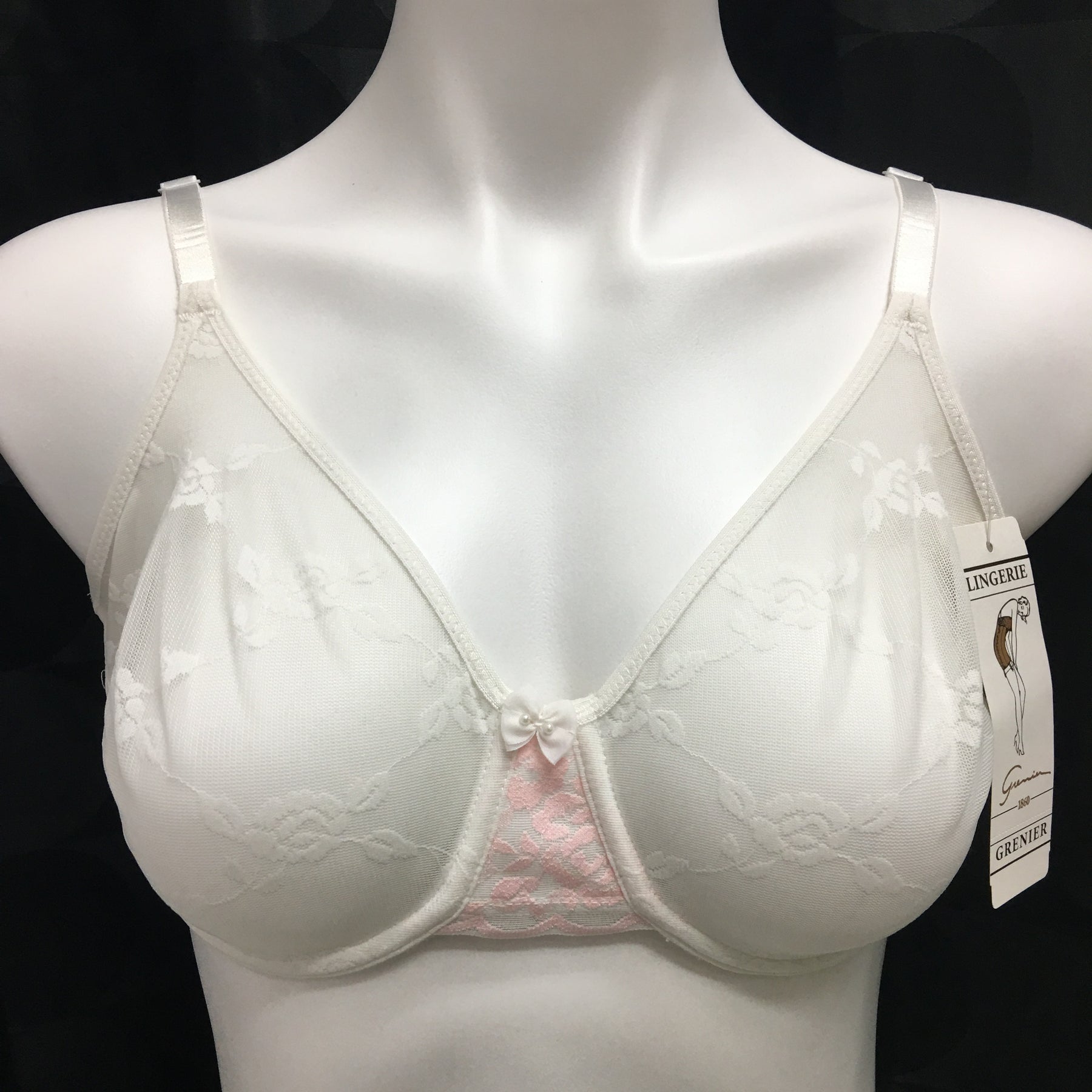 🇨🇦 Grenier Vintage Moulded Bra - Size D 36 – Sheer Essentials