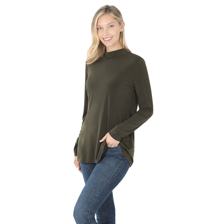 Mock Neck Top