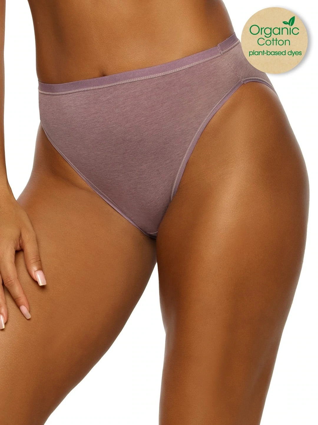 Naturally Soft Organic Hi Cut Panty