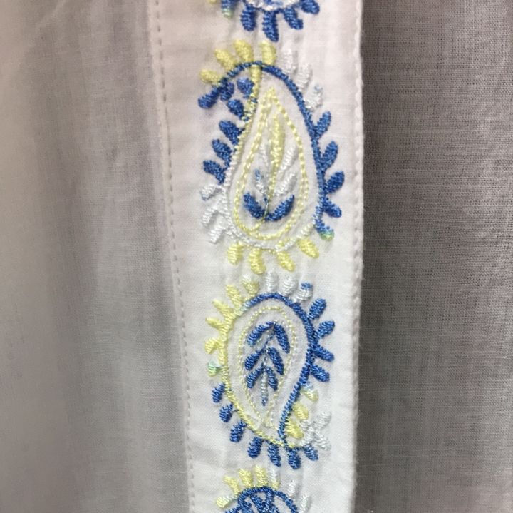 Paisley Embroidered Robe