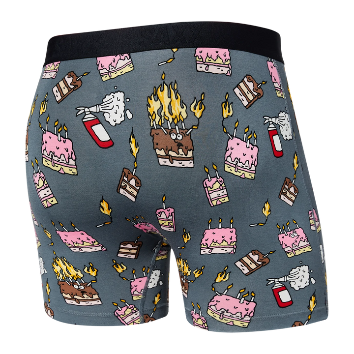 🇨🇦 Saxx Ultra Super Soft Boxer Brief - Fired Up Turbulence