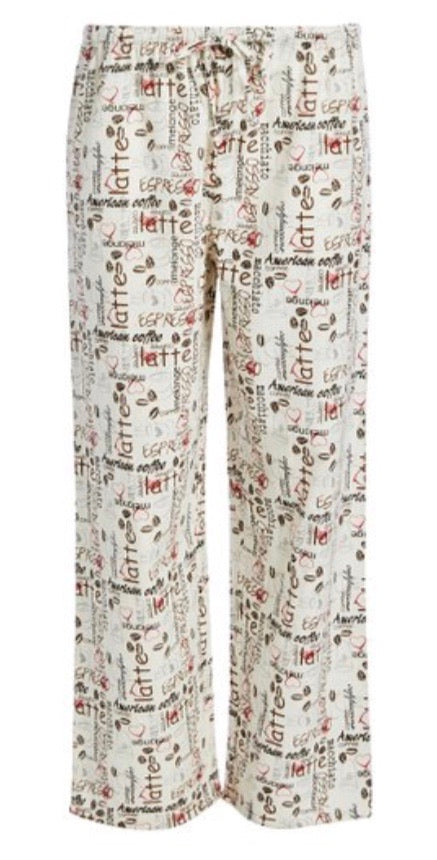Ladies Printed Flannel Pants