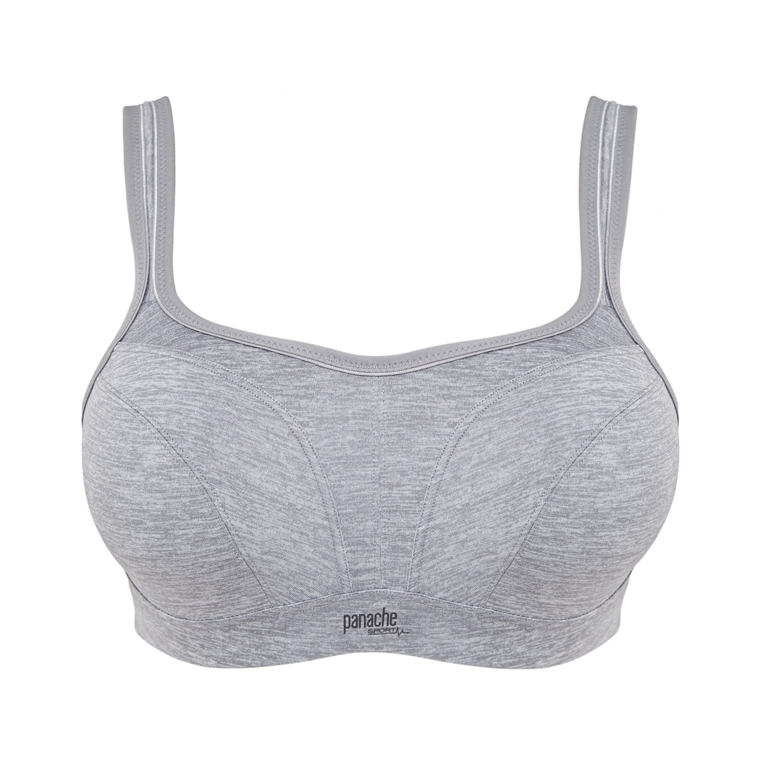 Panache Underwire Sports Bra - Grey Marl – Sheer Essentials Lingerie &  Swimwear