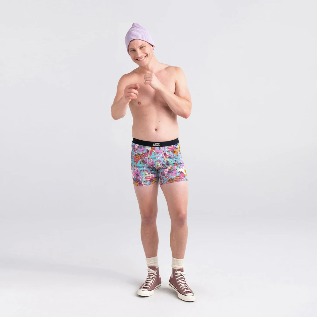 Saxx Vibe Super Soft Boxer Brief - Parks Bucket List