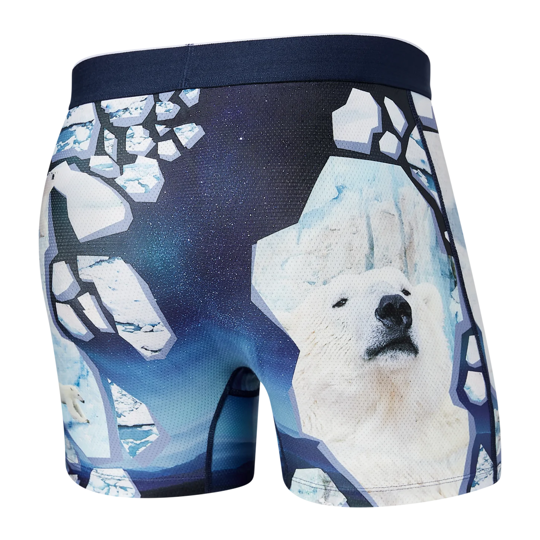 🇨🇦 Saxx Volt Breath Mesh Boxer Brief - Polar Ice