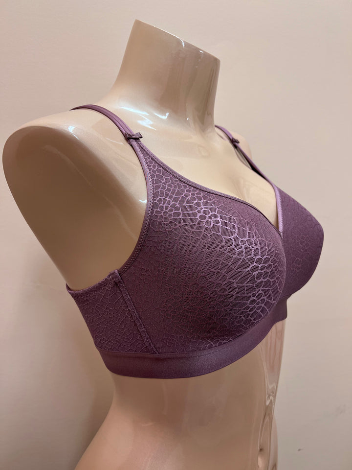 C Magnifique Wire Free Support Bra - Myrtle Blue
