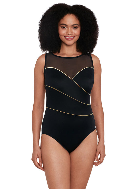 Longitude Piping The Wave Swimsuit