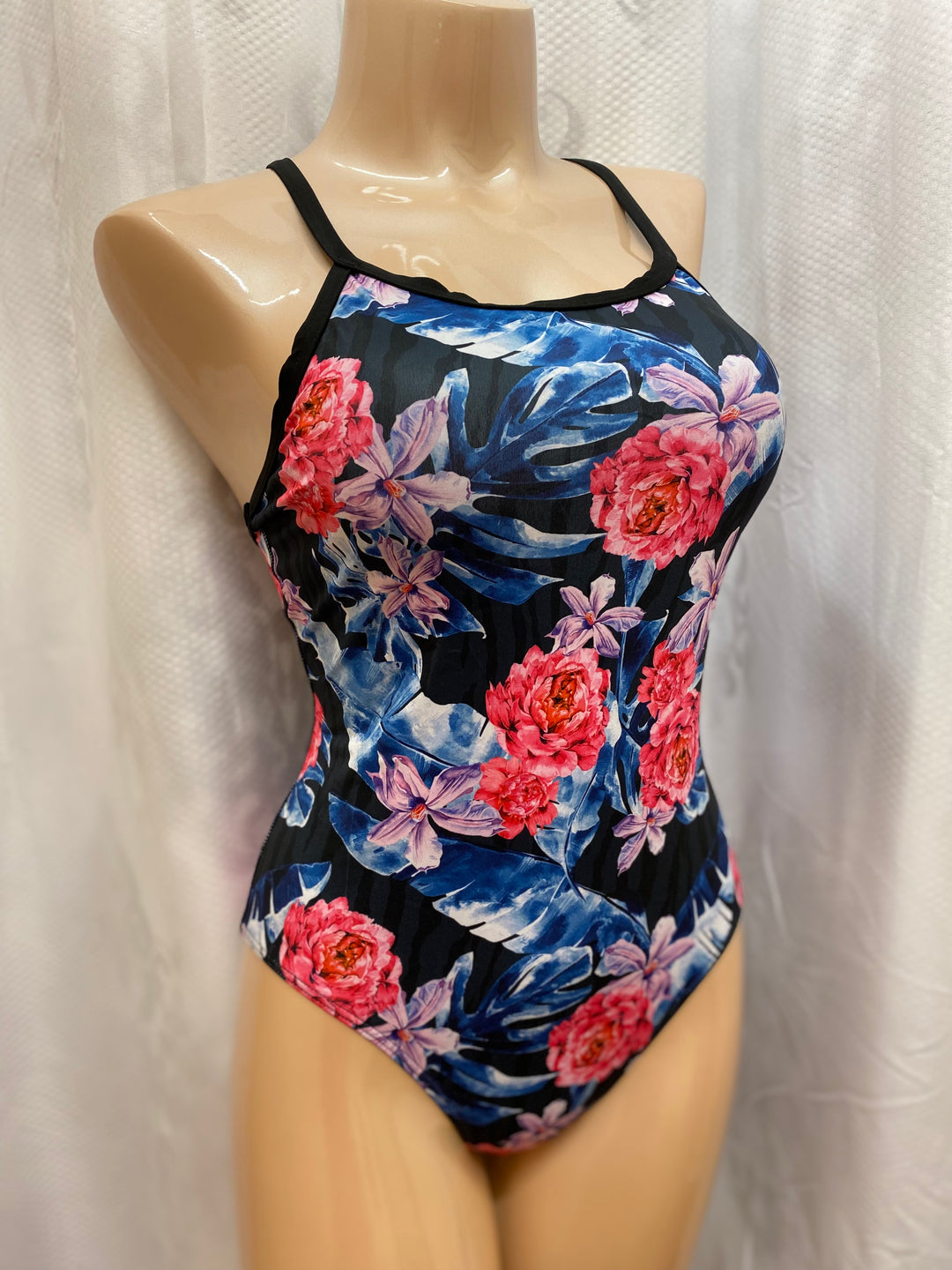 Finz Tri-Back Printed Swimsuit