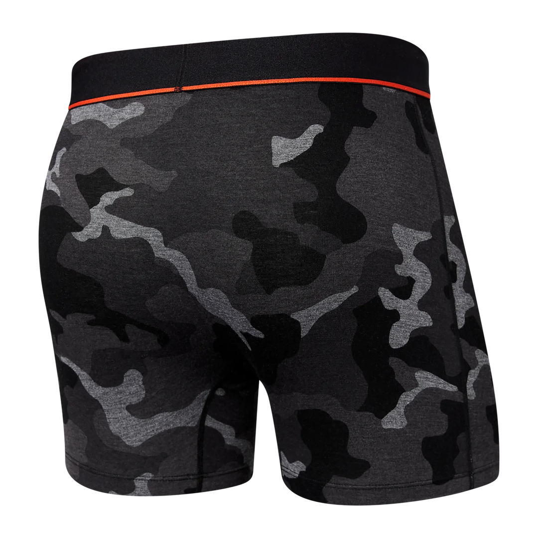 Saxx Vibe Super Soft Boxer Brief - Black Supersize Camo