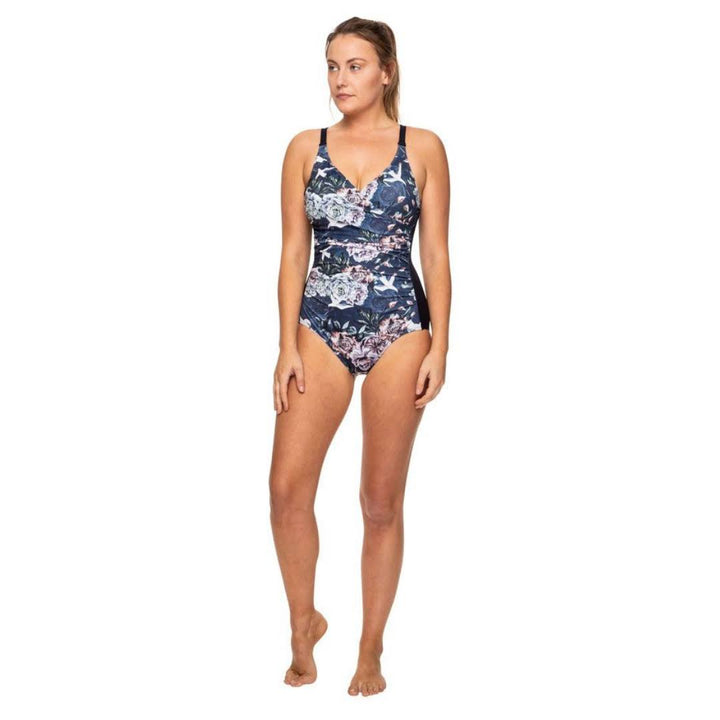 Wrap Front Rouched Full Back 1pc - Size 24