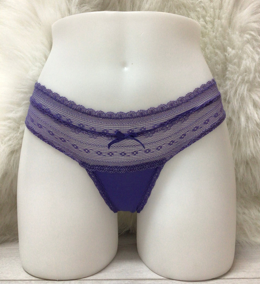 Fleur’t With Me Thong - Size Small