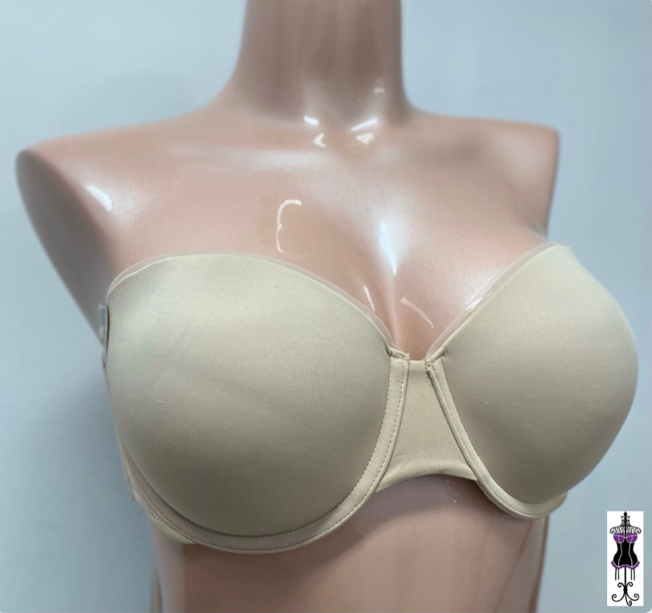 "Final Sale" 4-Way Convertible Strapless Bra - Size C 34