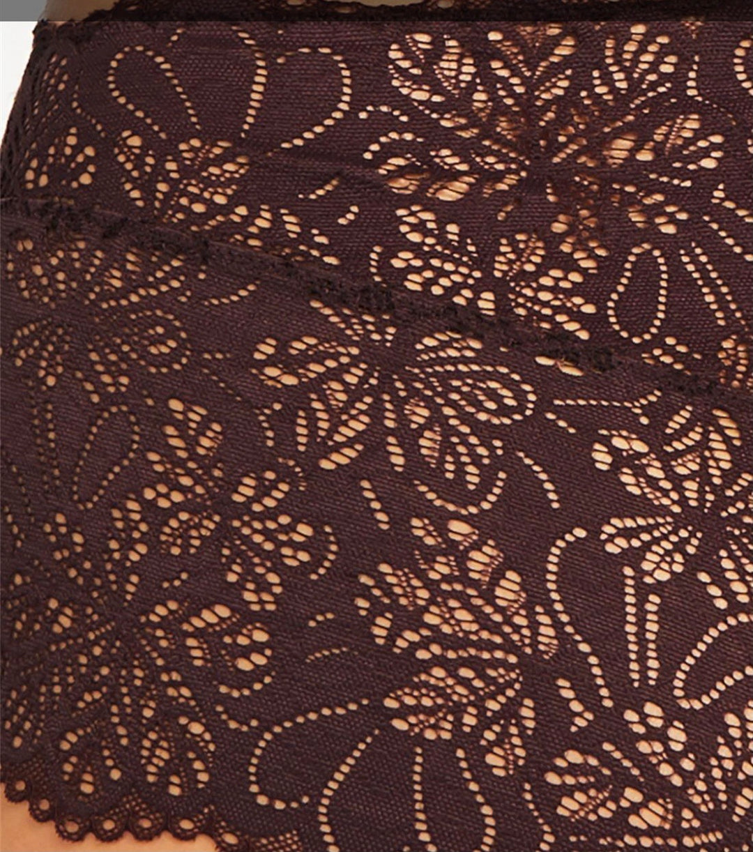 High Waist Panty - Cocoa & Blush