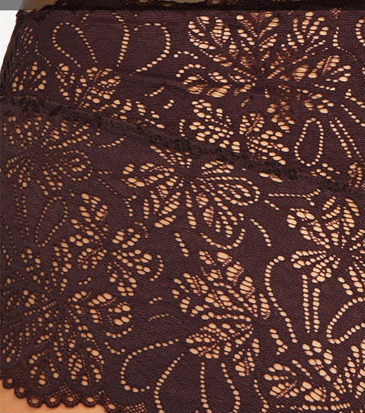 High Waist Panty - Cocoa & Blush